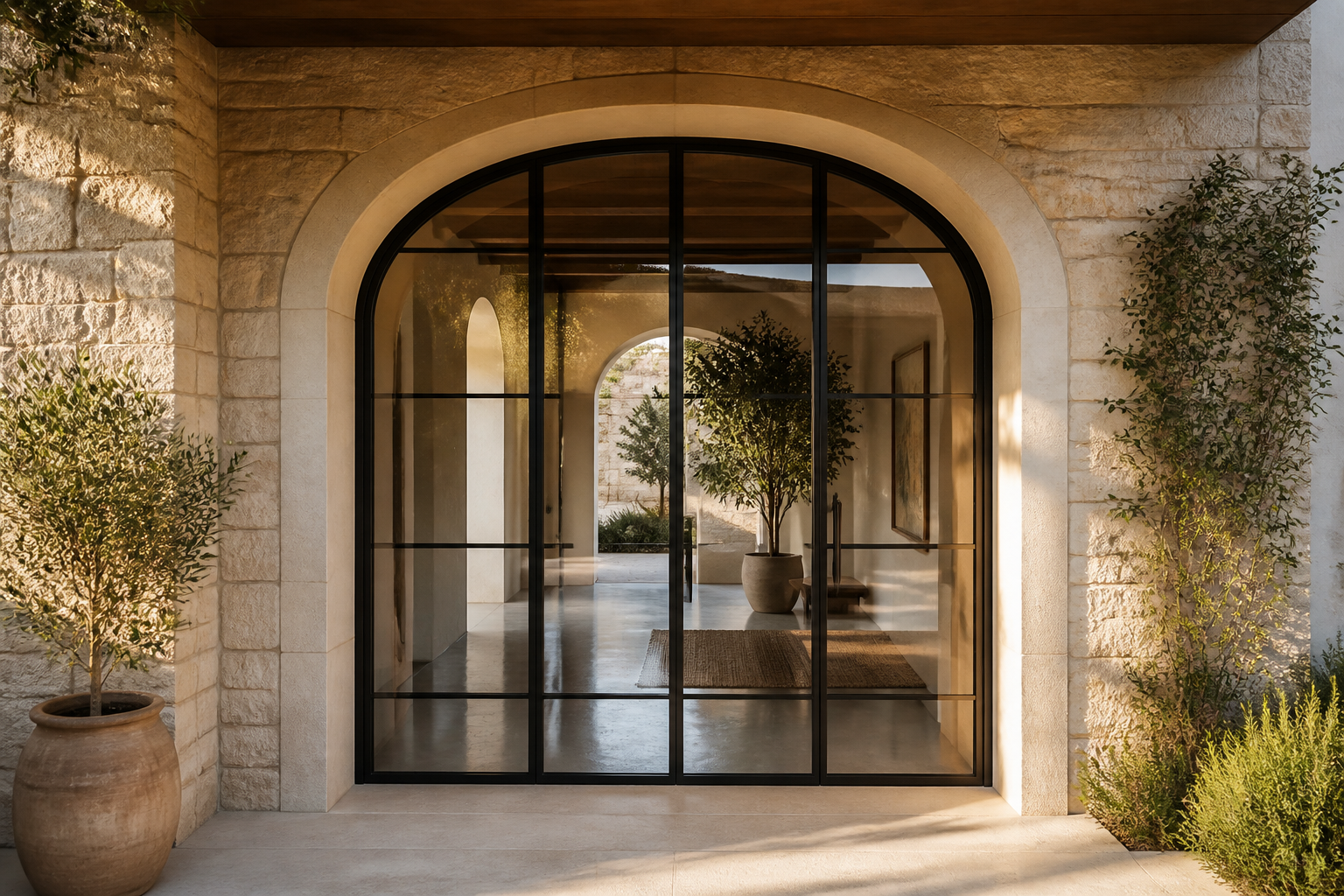 VLX 100 Arched / Custom Door in Kendall, FL | Sightline Windows & Doors Kendall - detail 3