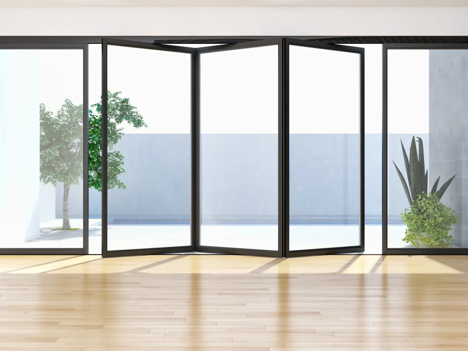 VLX 100 Bifold / Folding Door in Kendall, FL | Sightline Windows & Doors Kendall - detail 1