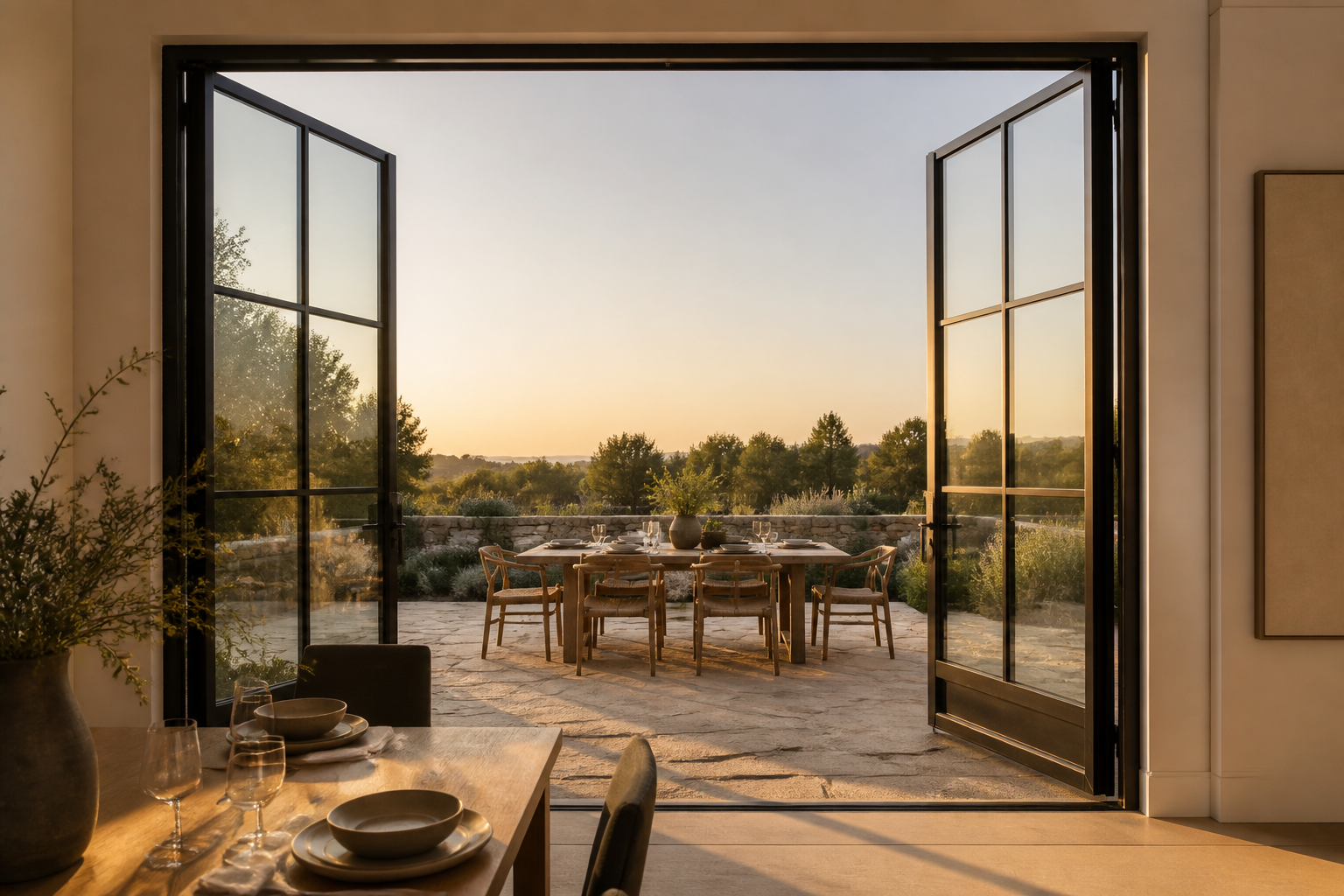 VLX 100 Double Swing / French Door in Kendall, FL | Sightline Windows & Doors Kendall - detail 6