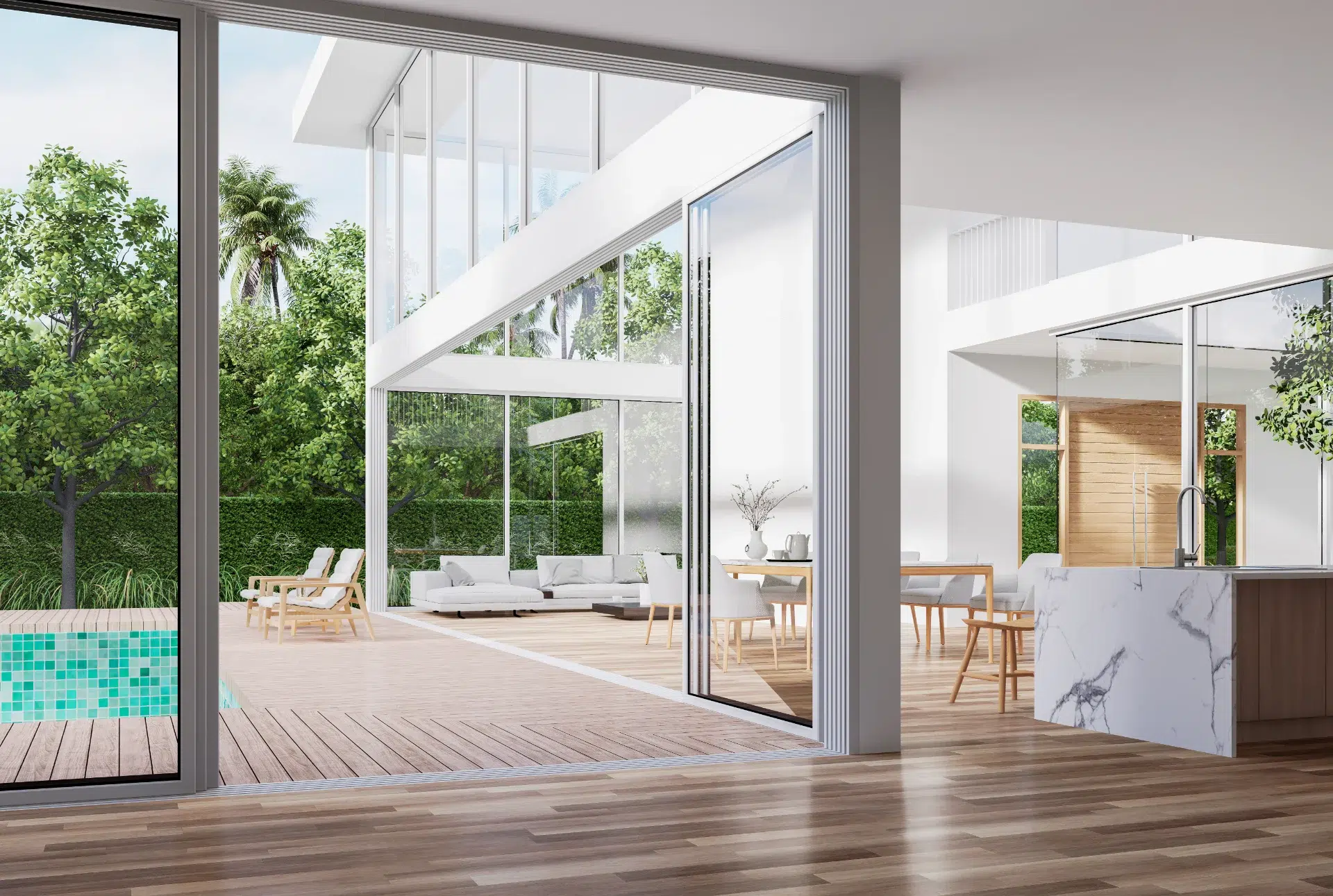 VLX 138 Panoramic Sliding Door in Kendall, FL | Sightline Windows & Doors Kendall - detail 1