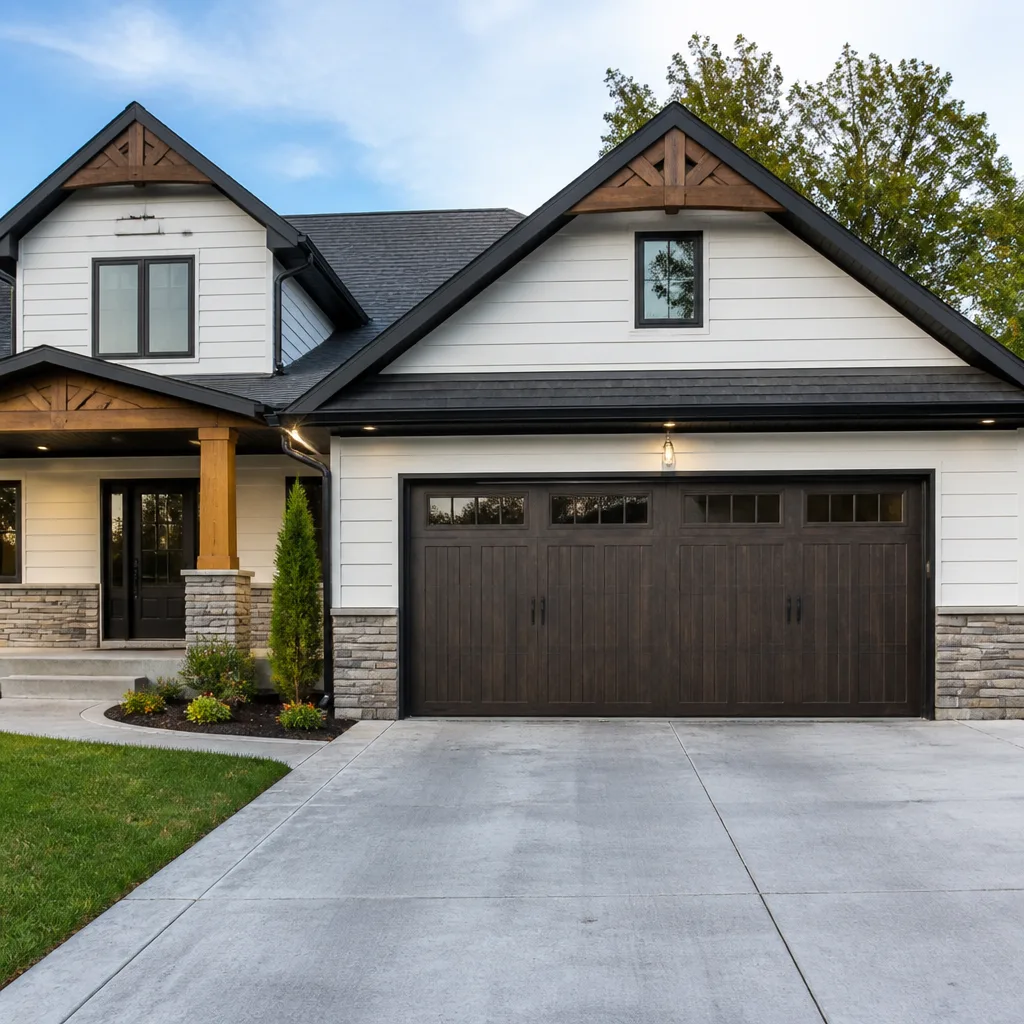Impact garage doors